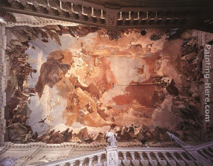 Giovanni Battista Tiepolo Apollo and the Continents